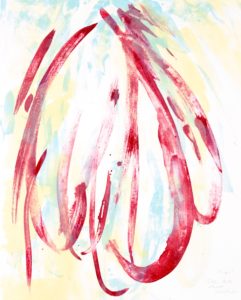 Andrea Bischof Lithographie Loop, 2017